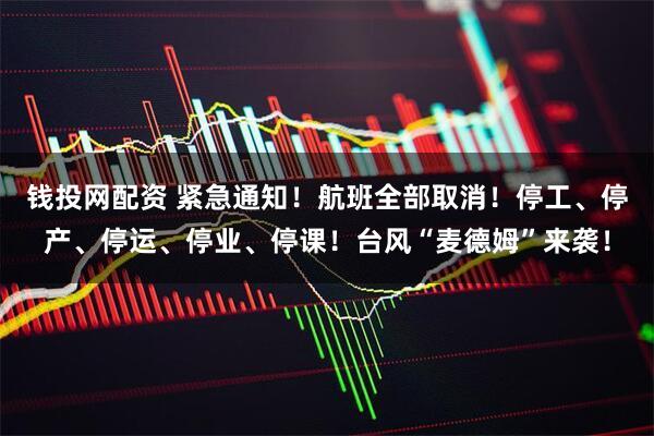 钱投网配资 紧急通知！航班全部取消！停工、停产、停运、停业、停课！台风“麦德姆”来袭！